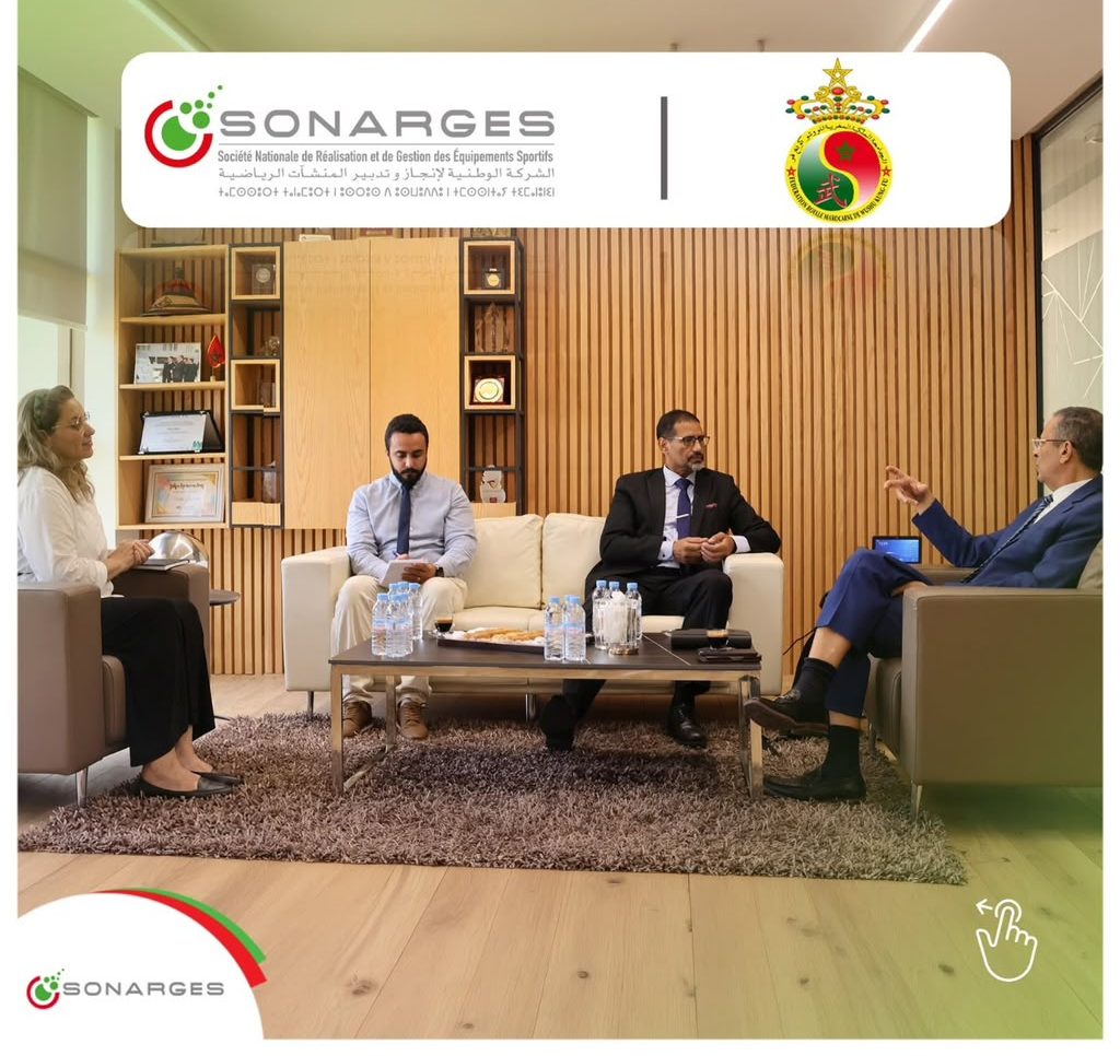 Signature d’une convention de partenariat stratégique entre la SONARGES et la Fédération Royale Marocaine de Wushu